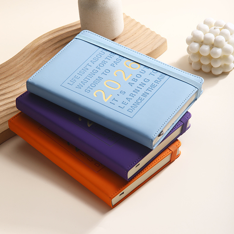 Agenda 2026 - Daily Agenda & Planner - A5 Format - 365 Day Overview - Hardcover - [Pink] — image 5