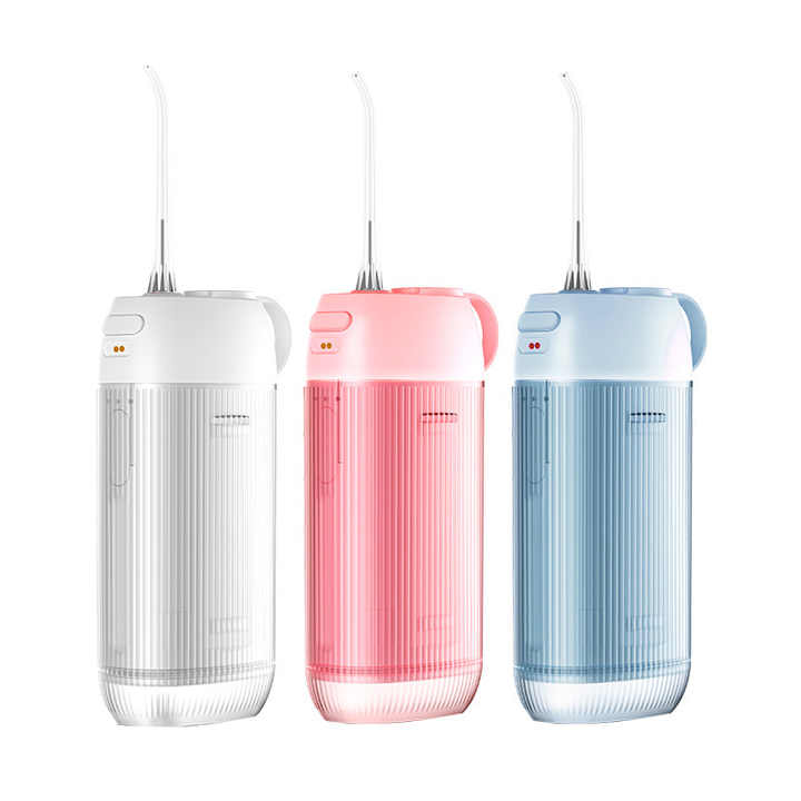 Pink Advanced Portable Water Flosser - USB Rechargeable Cordless Oral Irrigator, 3 Modes, IPX7 Waterproof for Travel & Home — image 2