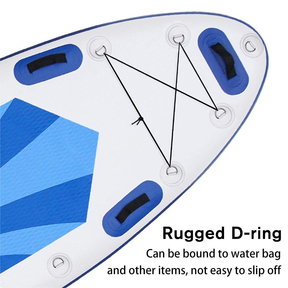 4 Pieces Pad/Patch D Rings for PVC Inflatable Boat Canoe Raft Stainless Steel D-Ring Patch Dinghy Kayak Surfboard Paddle Board โ image 4