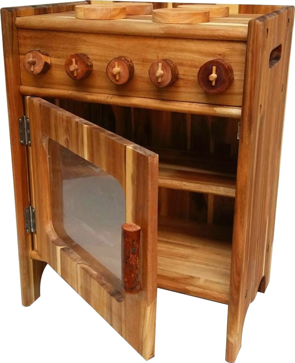 Natural Wooden Stove โ image 2
