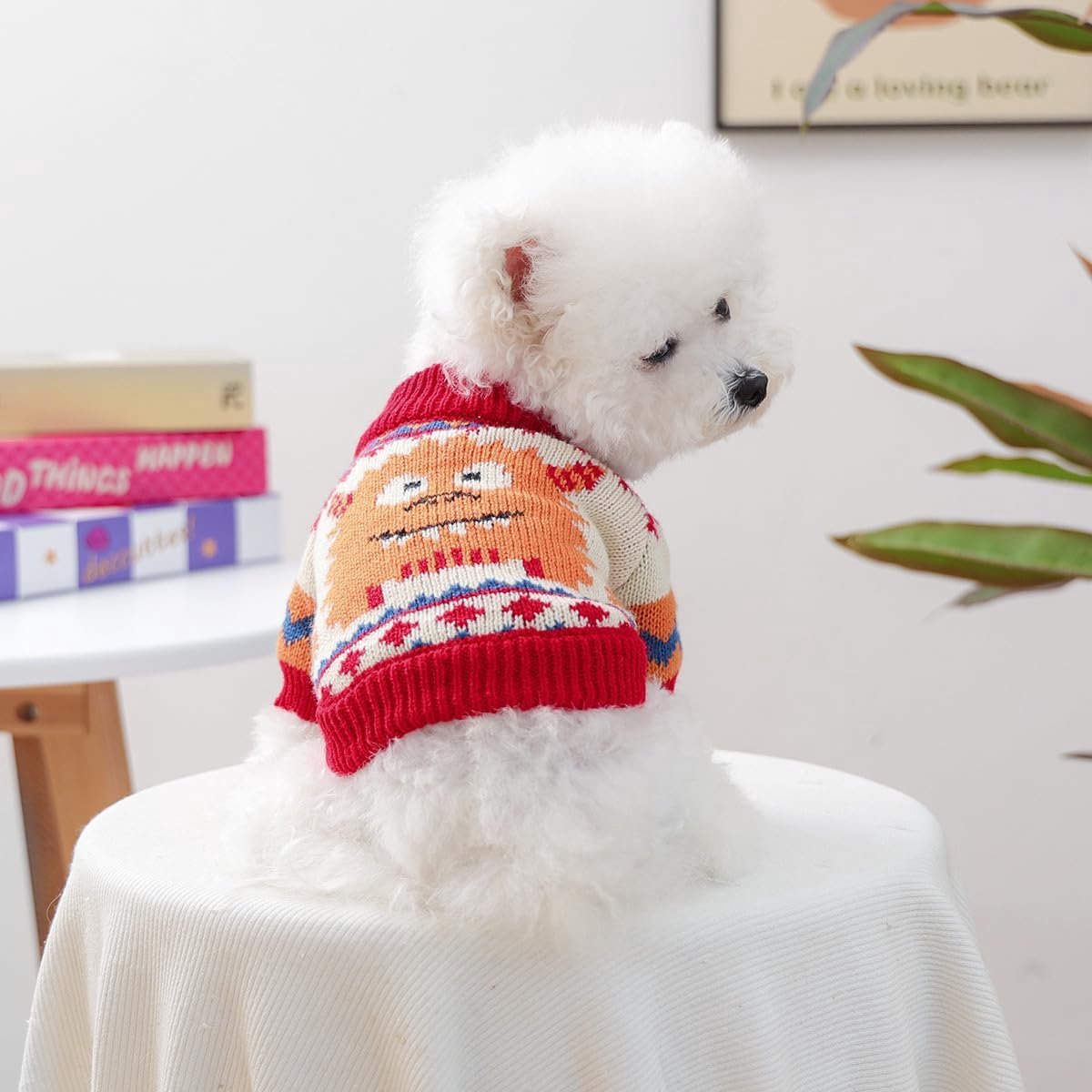 Dog Coat - Dog Sweater - Sweater for Small Dogs - Dog Sweater - Winter Knitted Sweater - Warm and Lightweight Cat Sweater - Perfect for Chihuahuas — image 4