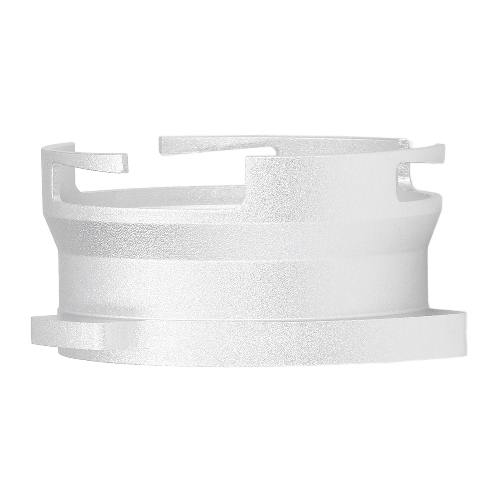 54mm Coffee Portafilter Dosing Funnel Aluminum Alloy Rotatable Dosing Funnel for Coffee Machine Silver โ image 4