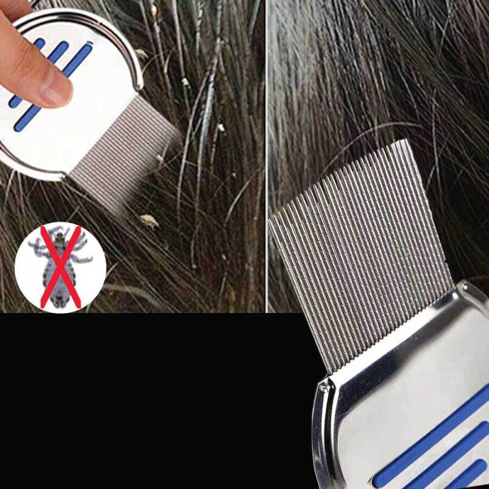 Head Lice Hair Comb - Stainless Steel - Nits Egg Flea Removal โ image 5
