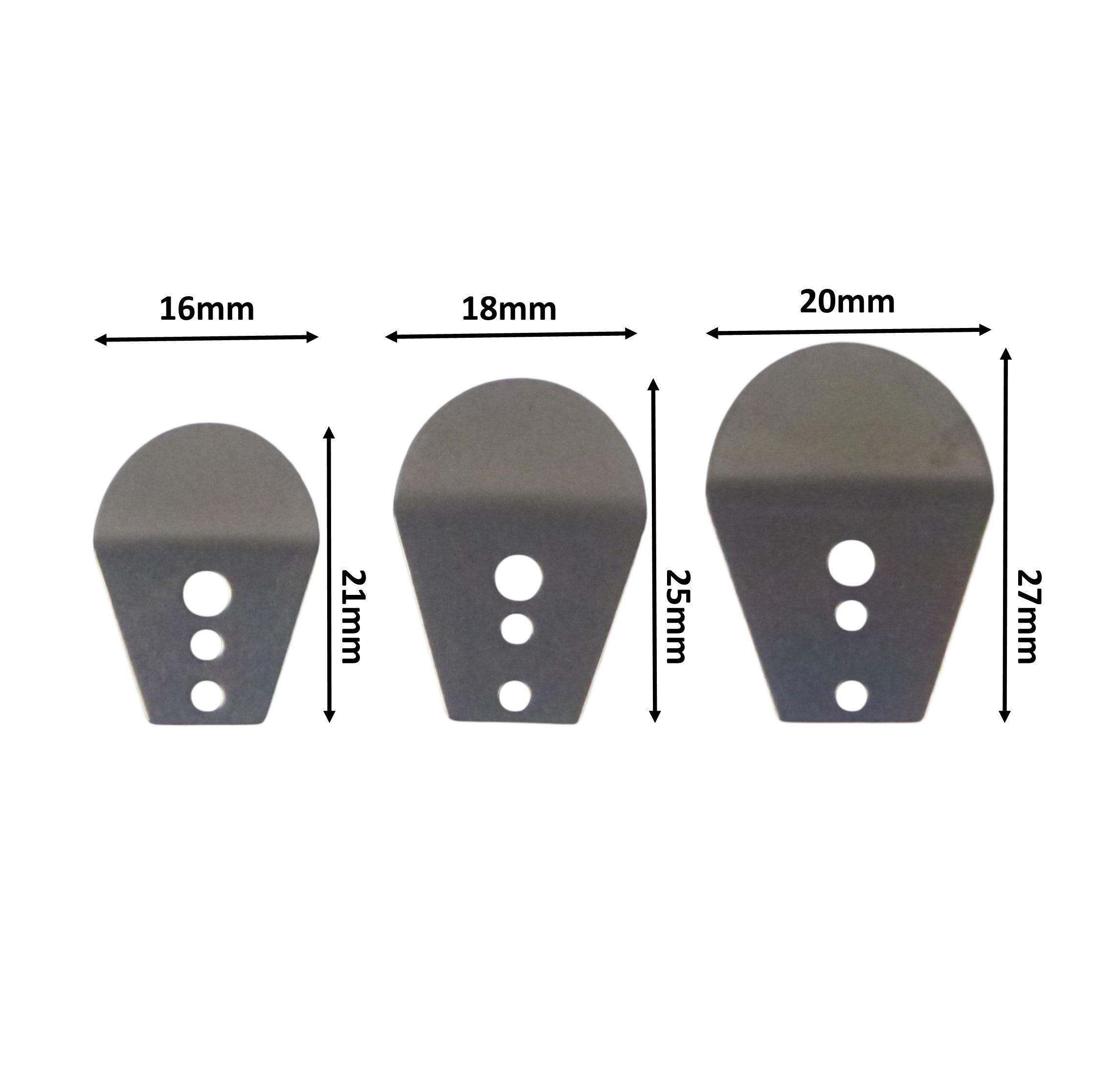 Artizan Swim Jig Blade, 28mm x 20mm, Large, 10 pack — image 2