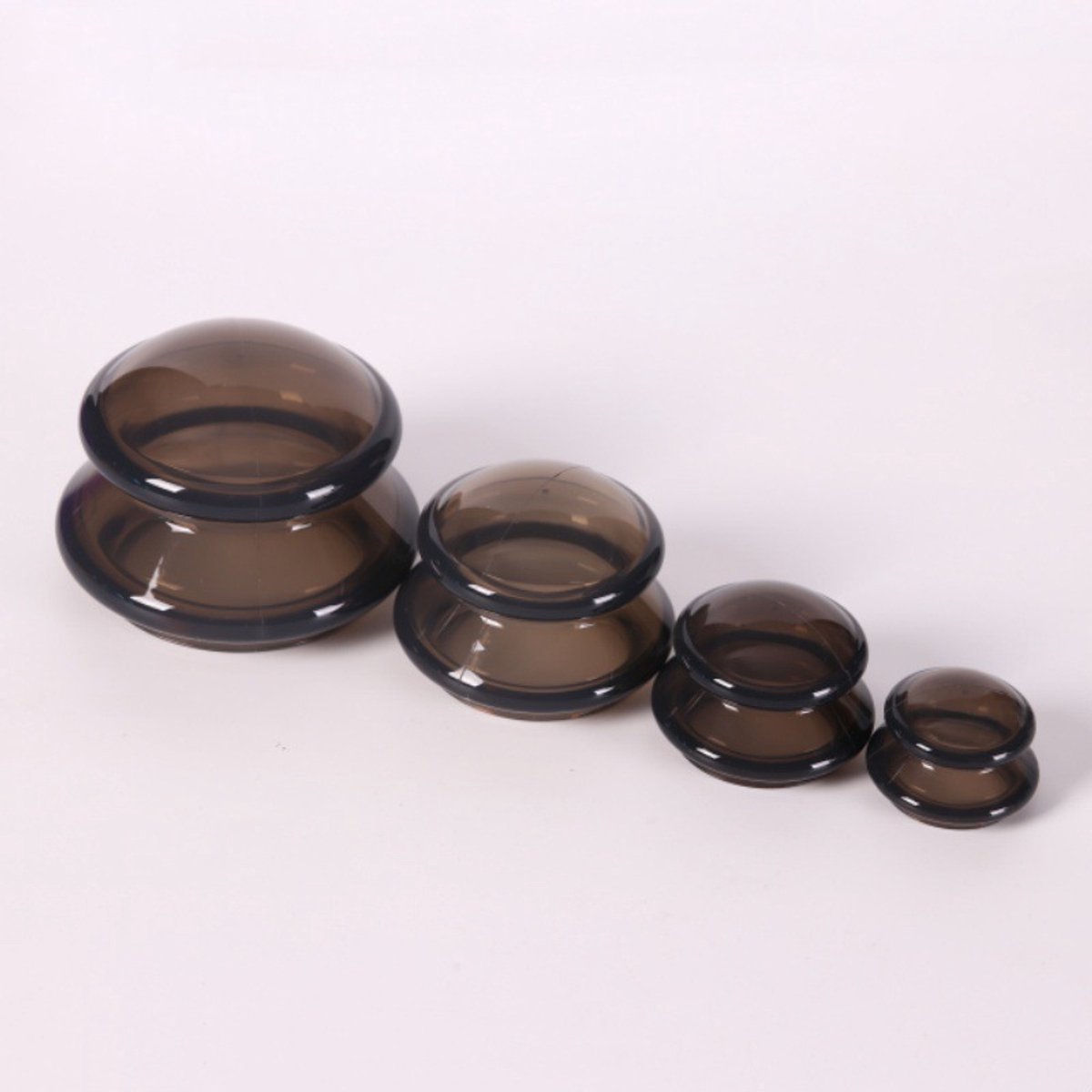 4 pcs Cellulite Cups - Silicone Cups - Cupping Set - Cupping For Cellulite - Vacuum Cup - For reducing cellulite anti-aging relieves pain and joints for