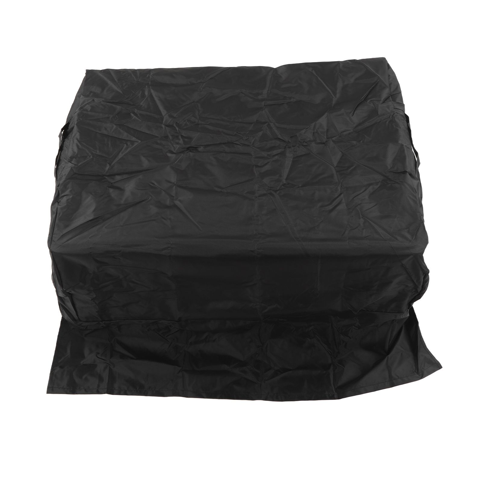 BBQ Grill Cover Waterproof Oxford Cloth Outdoor Rainproof Dustproof Sunproof Built in Grill Top Cover Grill Cover Black — image 3