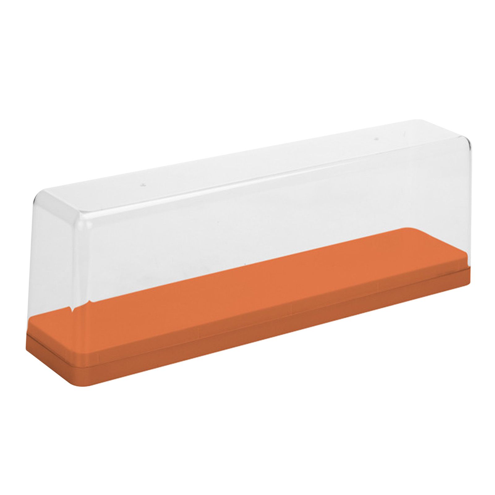 Action Figure Storage Box Dustproof Stackable Transparent Cartoon Figure Doll Display Case Orange โ image 3