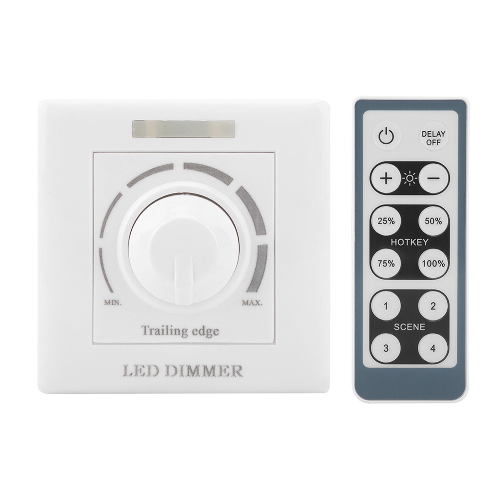 LED Light Adjustable Dimmer Switch Brightness Control IR Remote Controller 200W(220V) — image 2