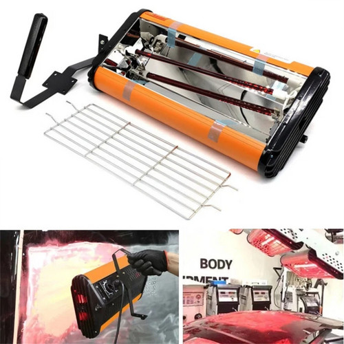 1200W Shortwave Infrared Paint curing Lamp Spray Painting Solary Baking Dryer — image 2