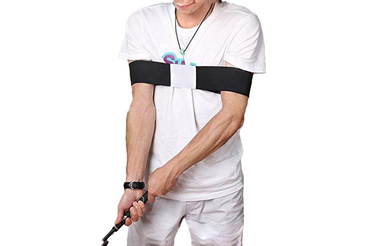 2Pcs Golf Train Arm Band Swing Correcting Tool Posture Motion Correction Training Aid โ image 2