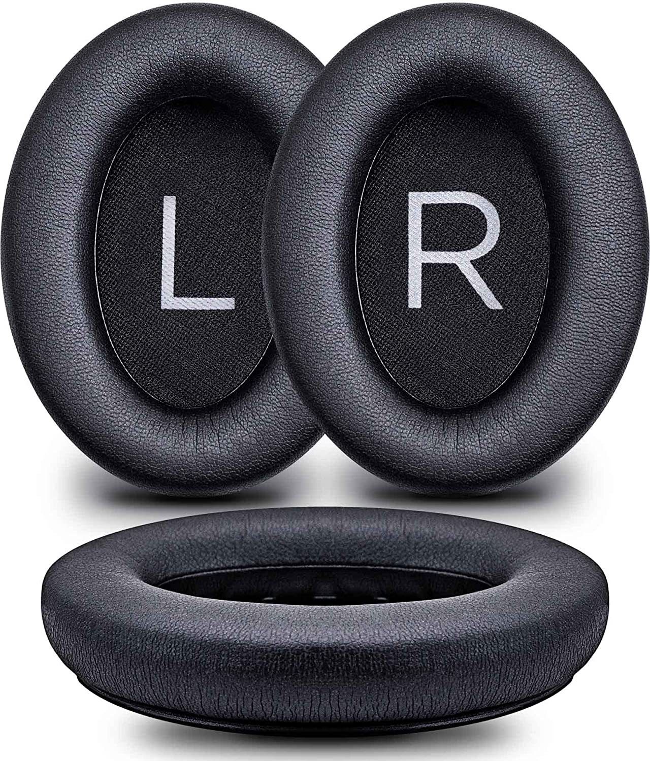 Replacement Earpads for Noise Cancelling Wireless Headphones, Ear Pads Cushions with Softer Leather, High-Density Noise โ image 2