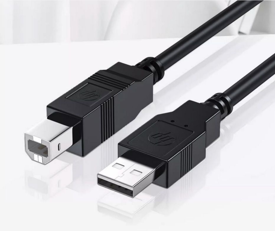 HP DHC-PT100-2M USB-A to USB-B v2.0 cable 2M Black — image 6