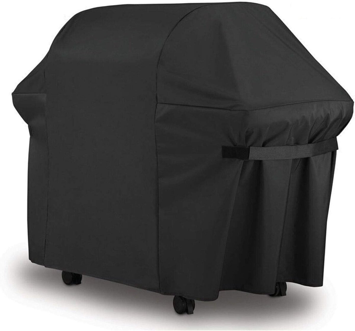 BBQ Cover 420D Oxford Fabric Barbecue Protective Tarpaulin Shockproof UV-Resistant and Waterproof (152 × 76 × 121 cm)