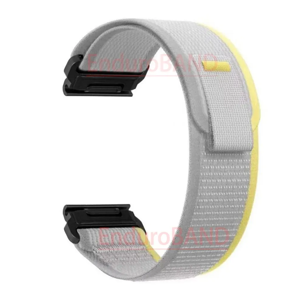 Nylon Watch Band Compatible with Garmin Fenix 7 7X 6X Pro Enduro Instinct Mk1 Epix Gen 2 A7, 26mm