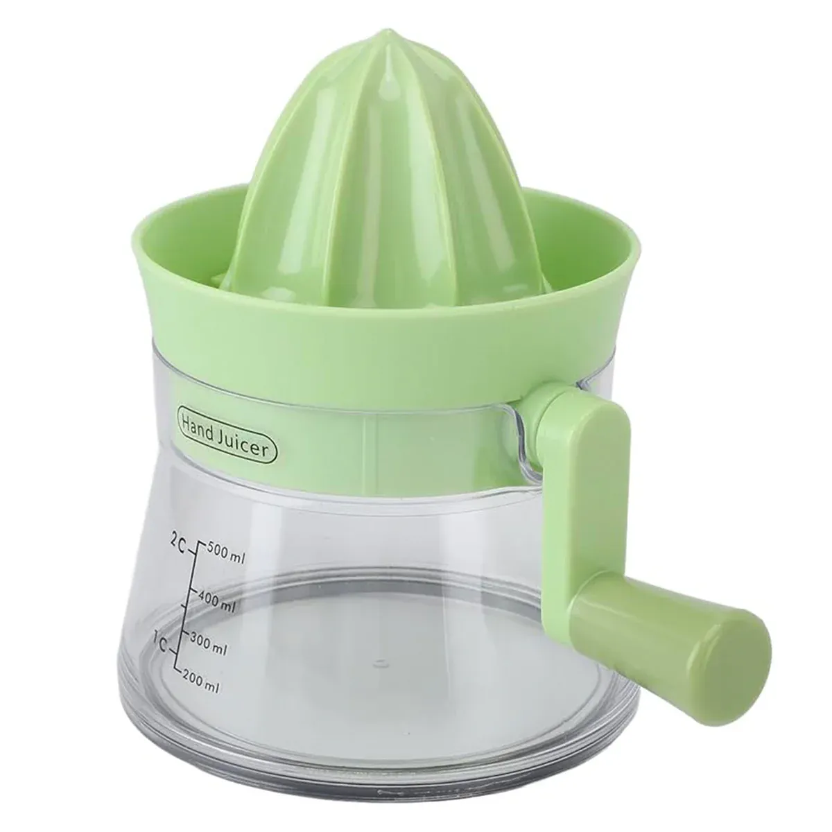 Manual Juice Extractor for Orange Lemon Home Citrus Juicer Hand Compressor - Green