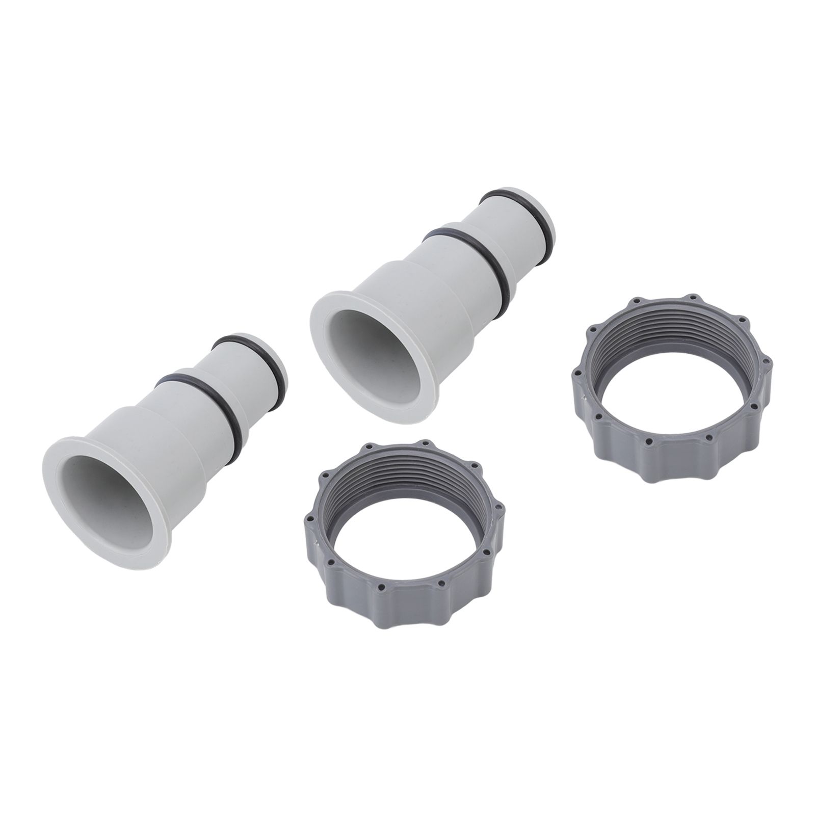 2Pcs Replacement Hose Adapter Plastic Pool Accessories for Threaded Connection Pumps 1.5in 1.25in Hoses — image 5