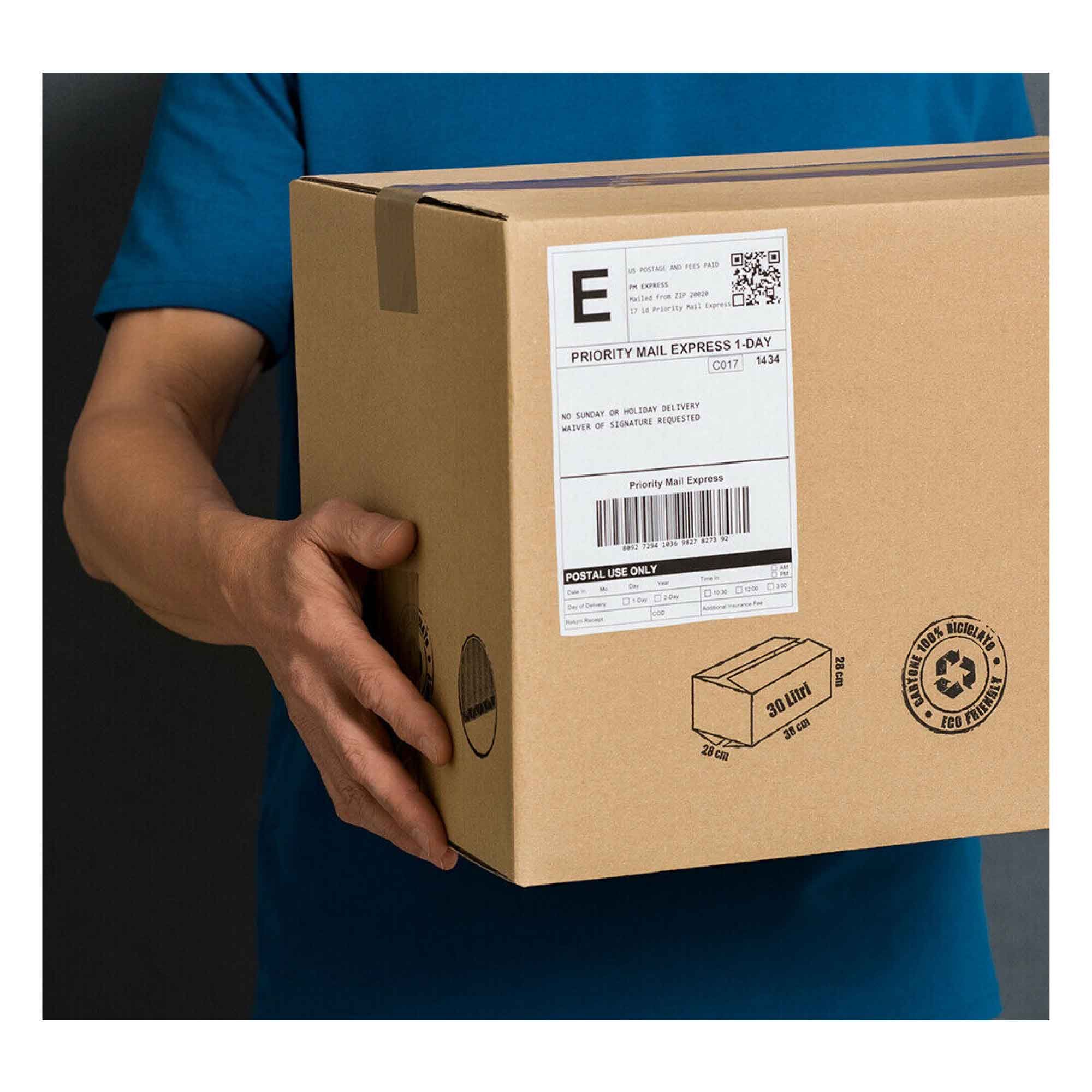 10 Rolls x 400 Label Stickers 102x150mm - Direct Thermal White Shipping Labels โ image 6