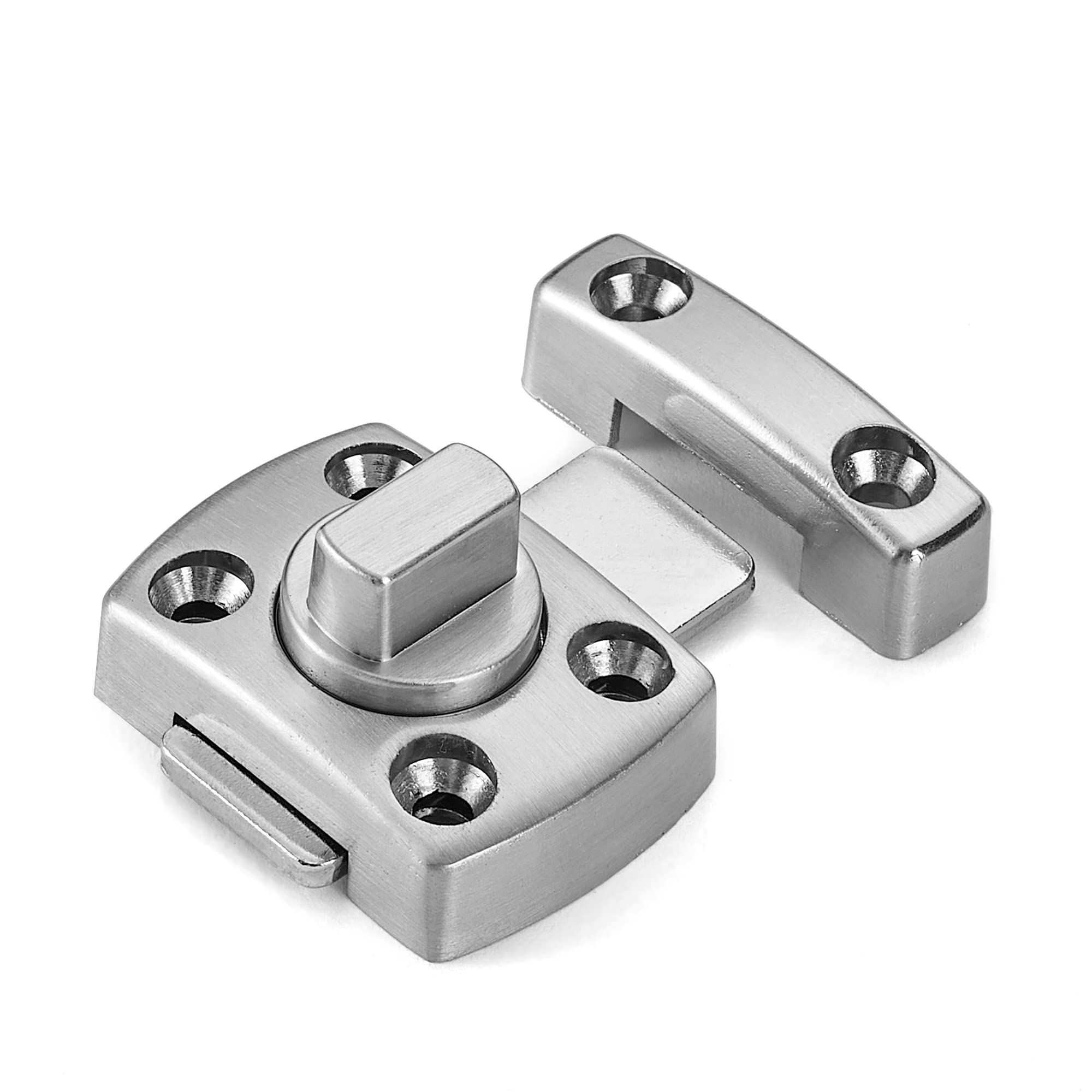Rotate Bolt Latch Gate Latches Safety Door Lock,Pet Door Lock,Windows,Antique Lock Gate Latches Wine Cabinet Closet Door Latches — image 5