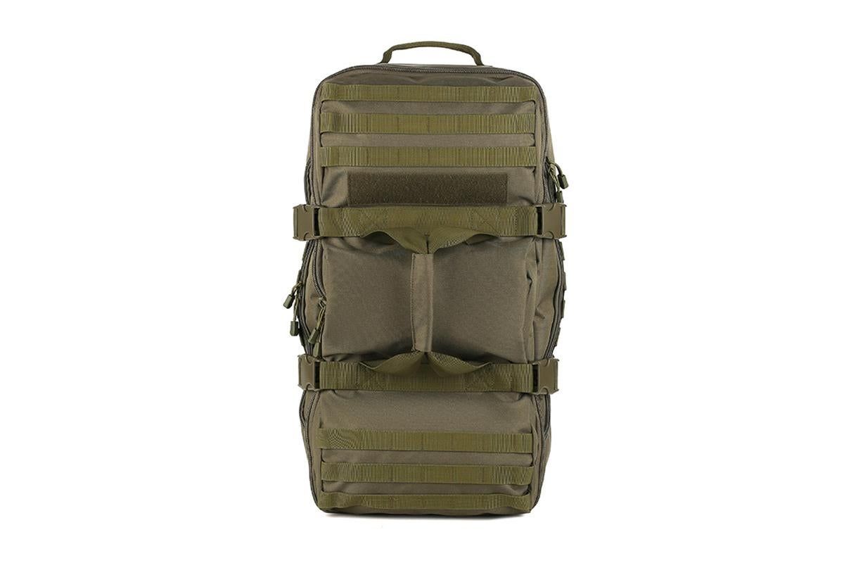 3-in-1 Duffle Bag Messenger Pack Military Tactical Backpack -Khaki โ image 6