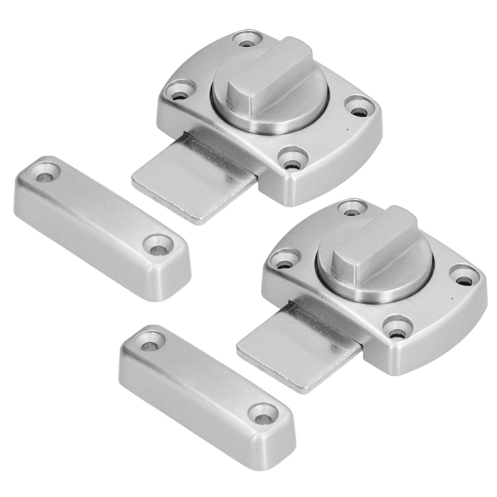 2pcs Door Lock Thickened High Hardness Zinc Alloy Anti Locking Door Buckle for Doors Secruity โ image 2
