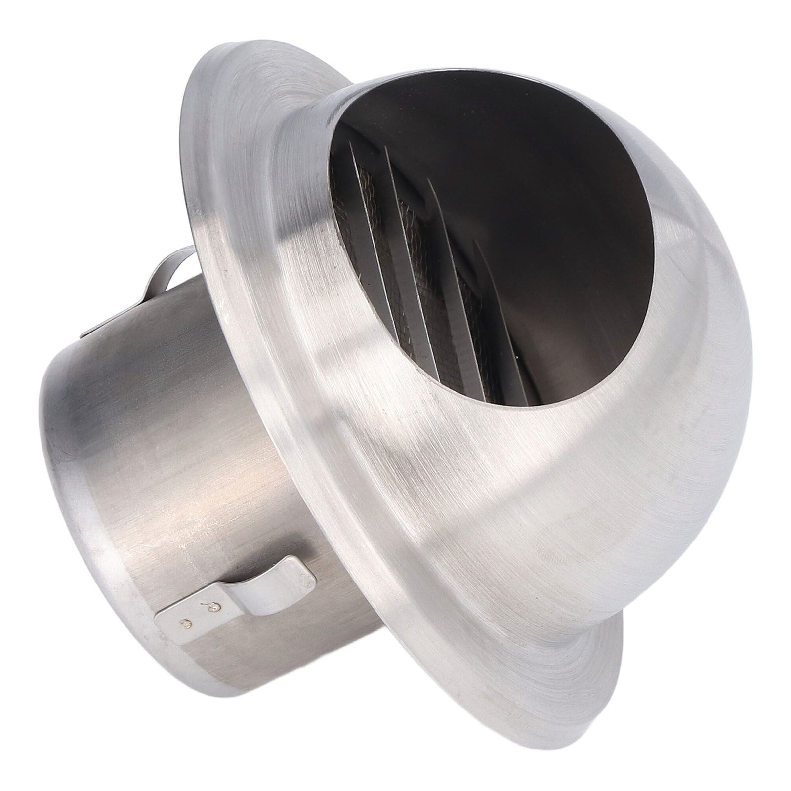 Stainless Steel Air Vent Stainless Steel Round Bull Nosed External Extractor for External Wall Exhaust 60 — image 5