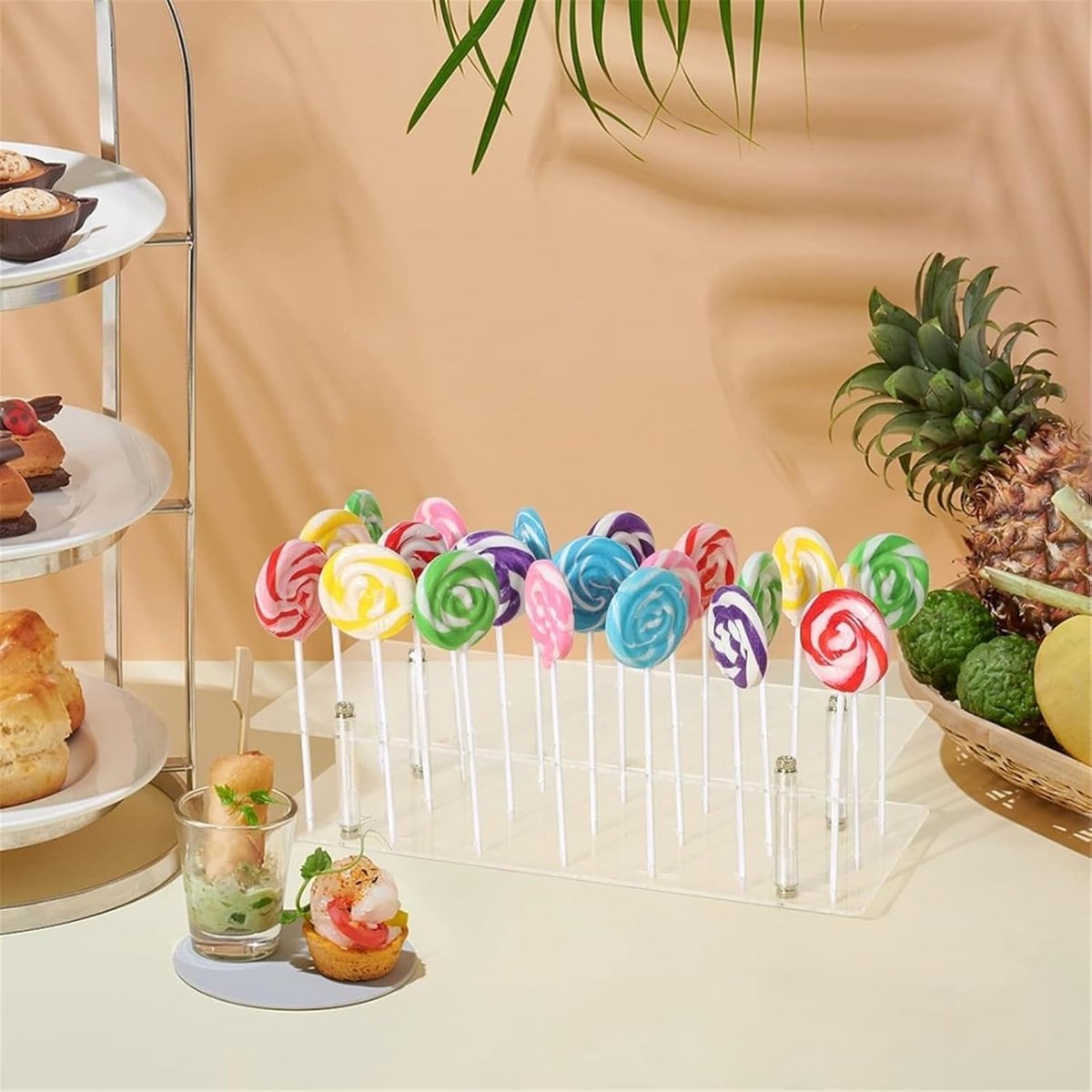 Cake Pop Baking Mold - 21 Holes - Lollipop Display Stand - Lollipop Holder - Cake Pop Maker - Cake Pop Set - Cake Pop Holder - Cake Pop Sticks - Pop Cake Maker — image 3