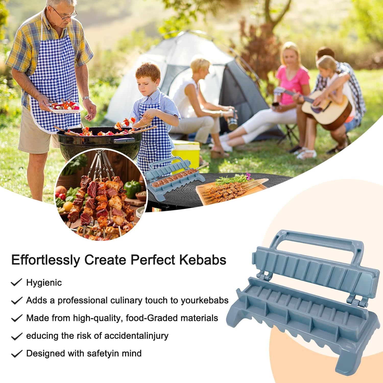 Portable Kebab Maker Shaping Machine for Grilling — image 4