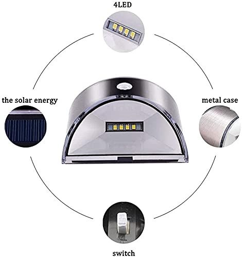 Solar House Number Sign - LED Light for House Number | Lighted Address Signs for Houses | Waterproof LED House Plate Address โ image 3