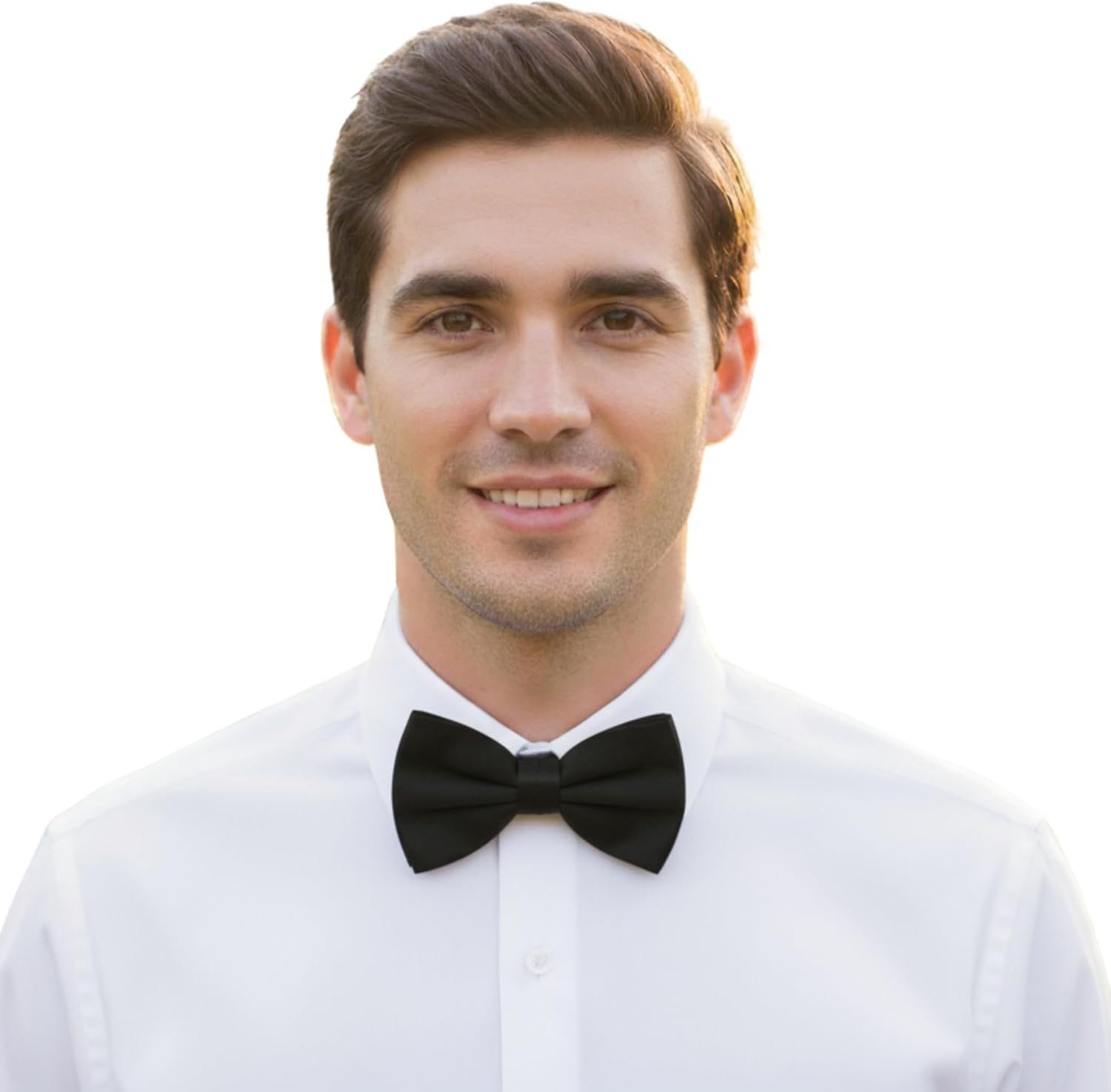 Adjustable Classic Pretied Bow Tie for Men, Women, and Boys - Men's Bowtie for Wedding, Costume Party and Formal Events — image 2