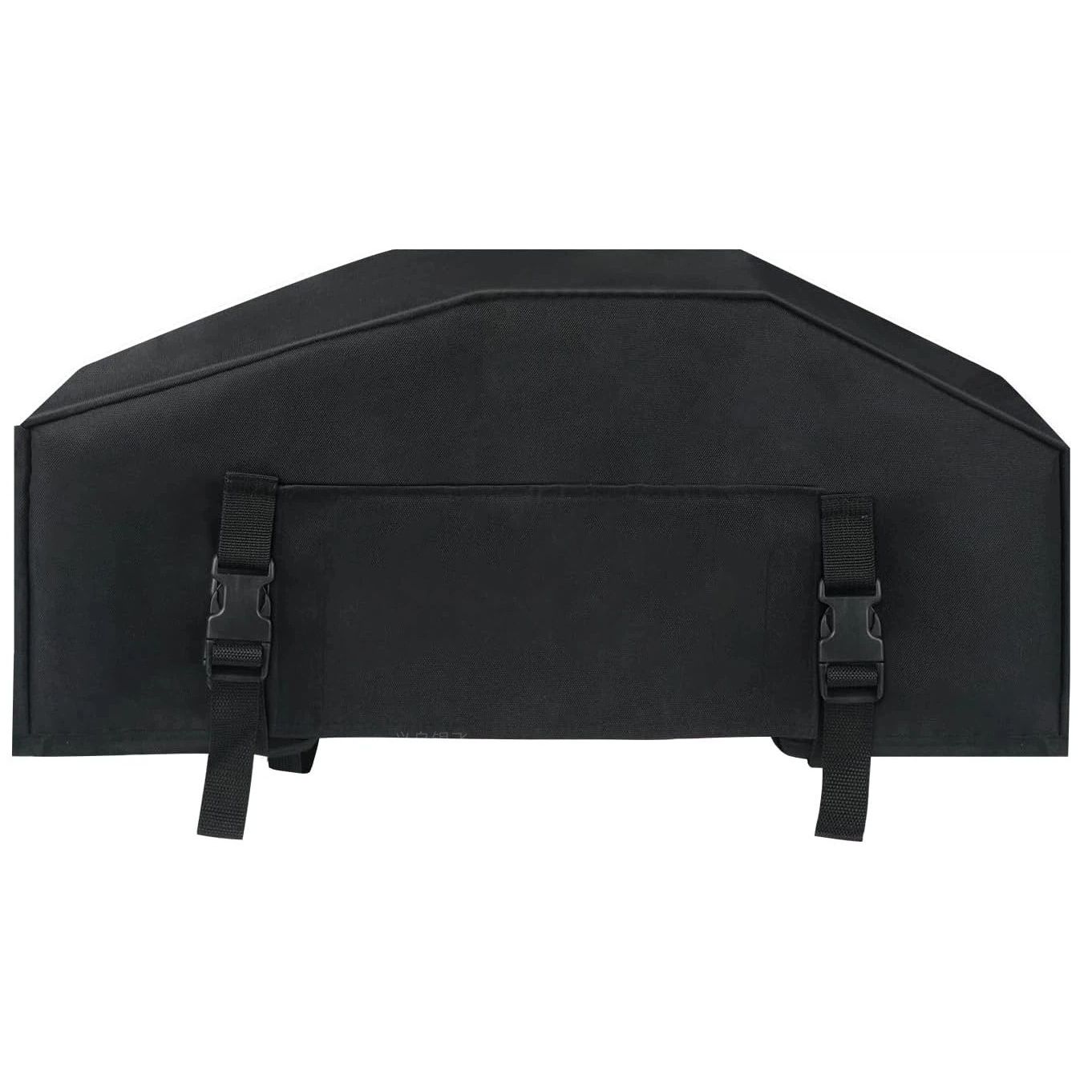 Winch Cover, Heavy Duty Waterproof UV Resistant Accessories, Indoor Outdoor Storage Dust Protection for, Truck, Off-Road (Black)