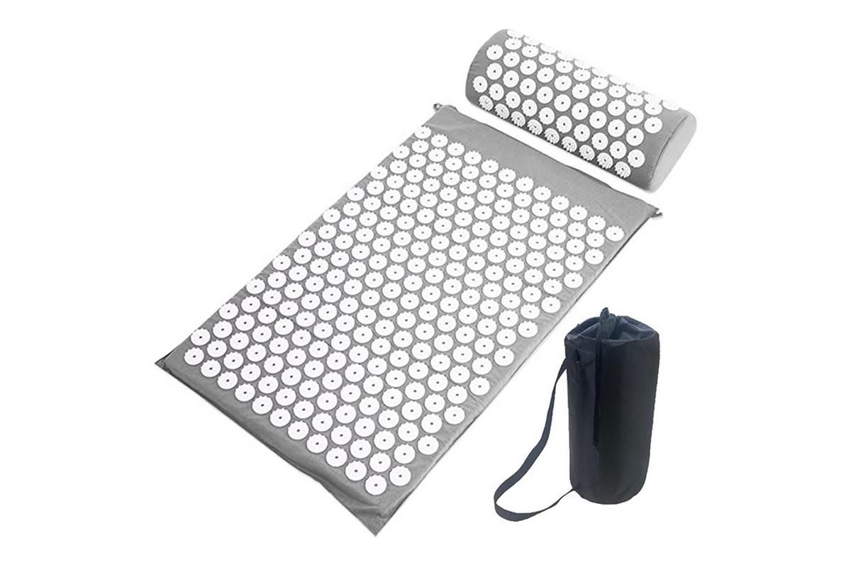 Body Massager Acupressure Cushion Mat(Black) — image 5