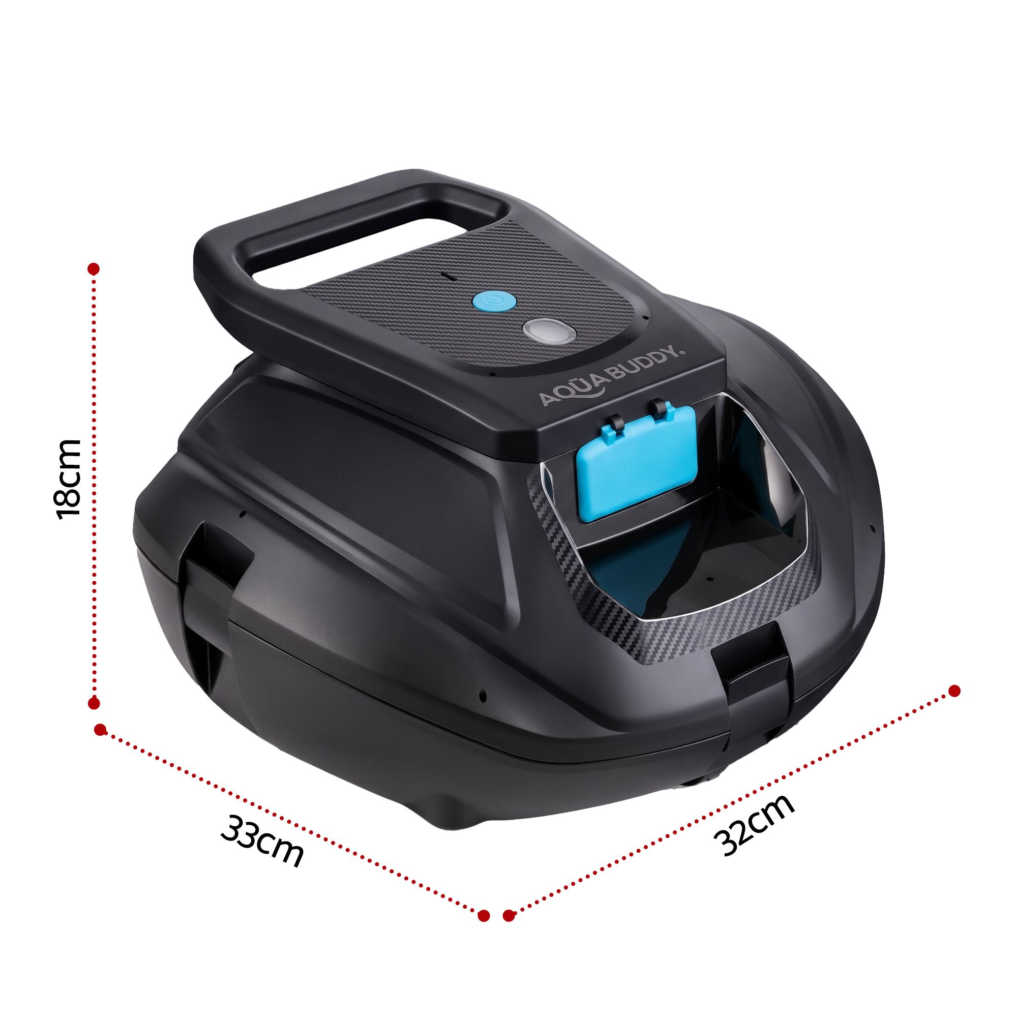Aqua Buddy Cordless Pool Cleaner Robot Pool Vacuum Automatic Floor Clean 110Mins — image 2