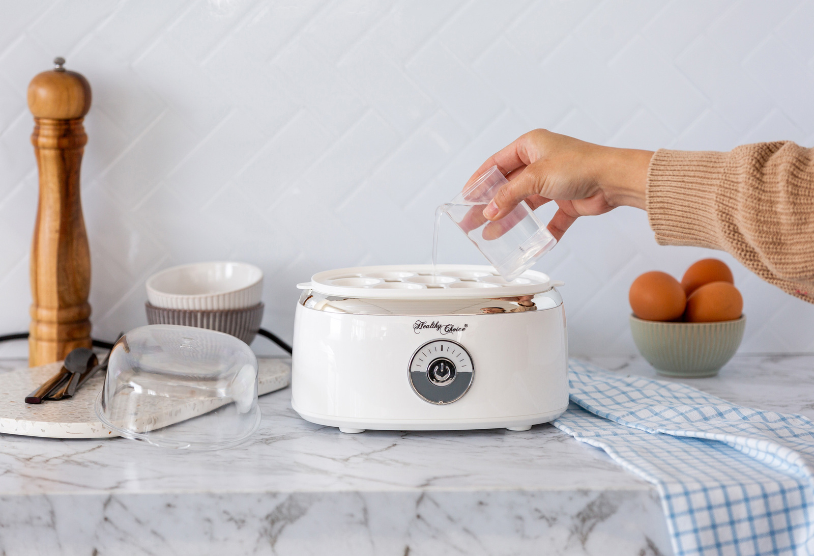 Electric Egg Steamer, Fits 7 Eggs & Cooked Perfectly โ image 5