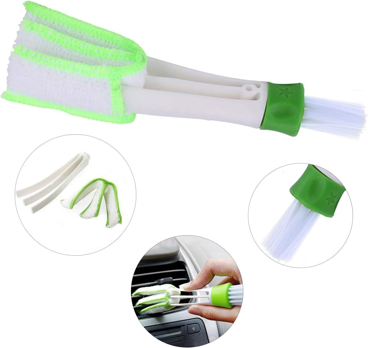 8 Piece Cleaning Brush Set for Crevices and Door Rails โ image 6