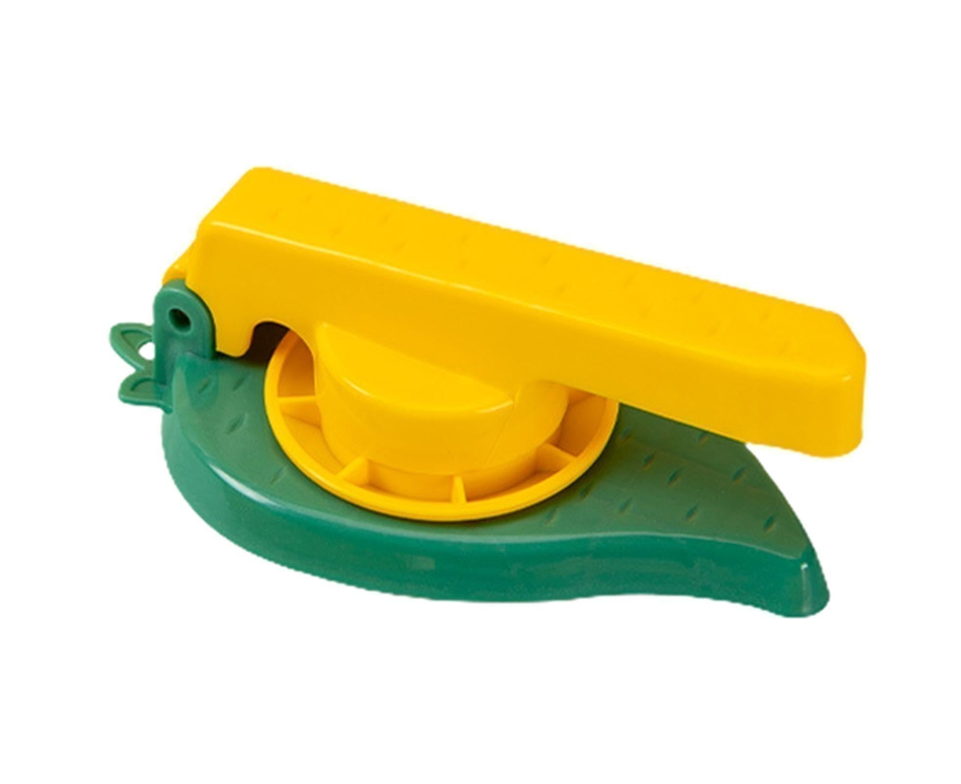 Dumpling Maker Quick Demoulding Non-slip Plastic Kitchen Tool-Yellow&Green