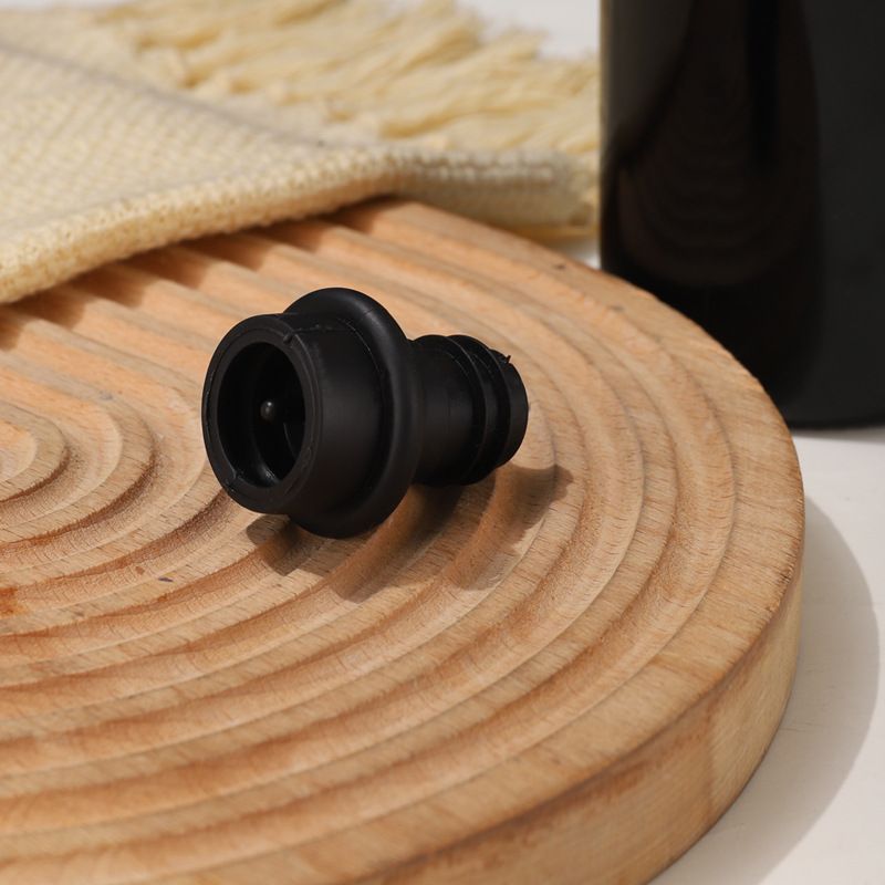 Vacuum Stoppers Pack of Rubber Wine Corks, Reusable Wine Preserver for Air Vacuum Pump, Wine Sealer Keeps Wine Fresh โ image 2