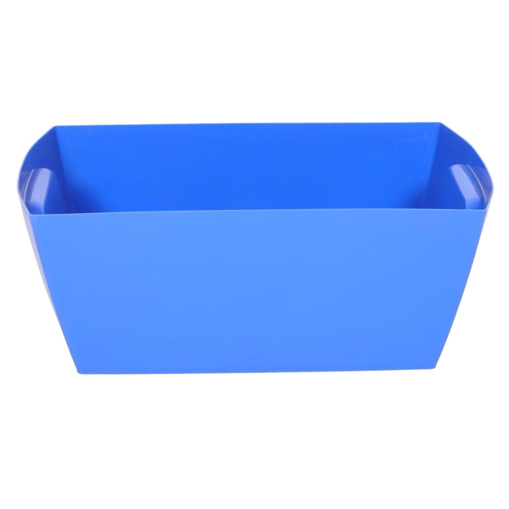 Blue Plastic Beer Bucket for Parties Outdoor Ice Storage Bin and Beverage Tub