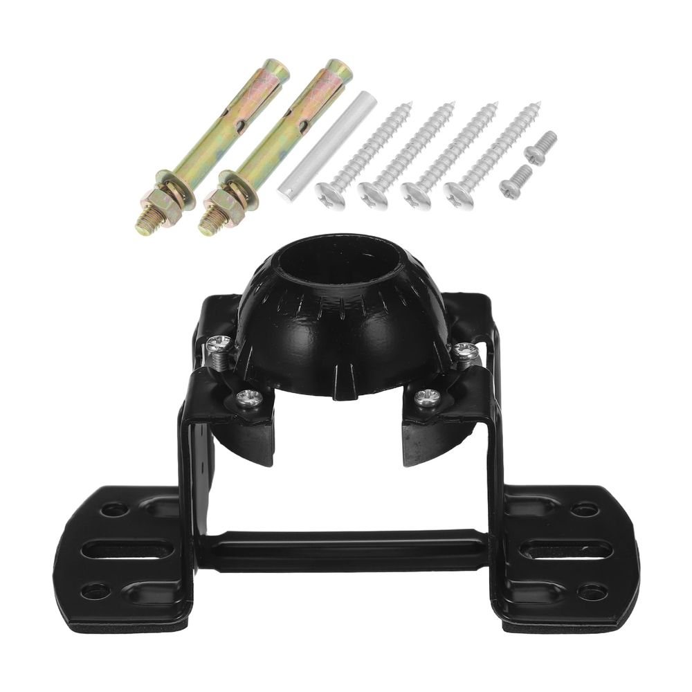Adjustable Ceiling Fan Mounting Bracket Kit with Metal Plate and Hardware for Indoor and Outdoor Installation