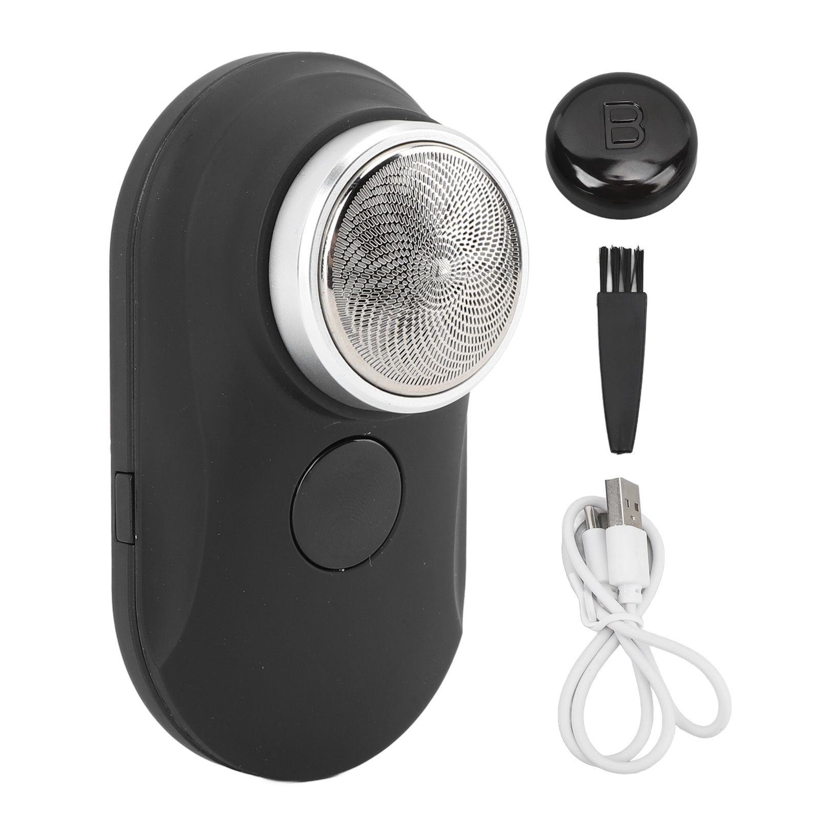 Electric Beard Trimmer Pocket Size Portable Waterproof Mini Digital Display Electric Beard Clipper for Women Men