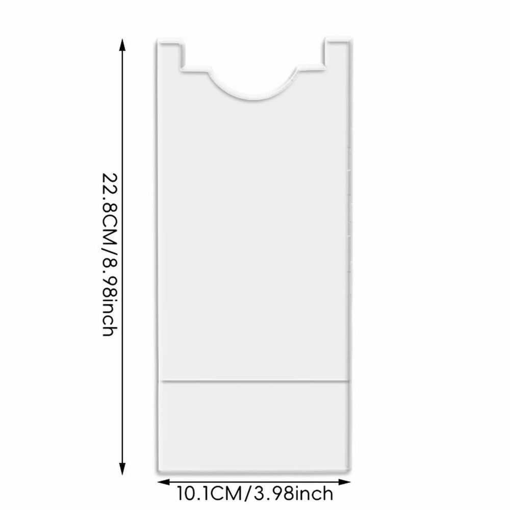 1 PCS Clear Couch & Bed Stopper – Universal Wall Spacer, Protects Walls, Prevents Fire Risks from Heaters & Keeps Space for Outlets