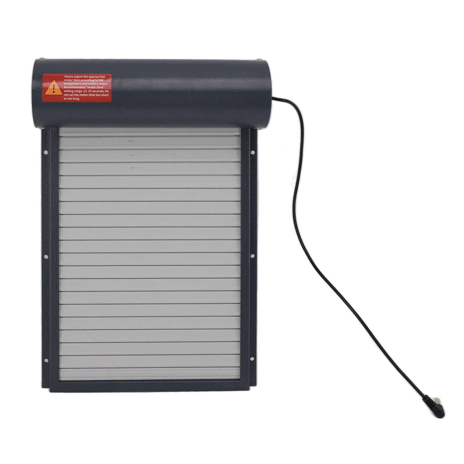 Automatic Timed Roll Up Chicken Coop Door Timing Control Gray Coop Door Opener Controller for Poultry Farms