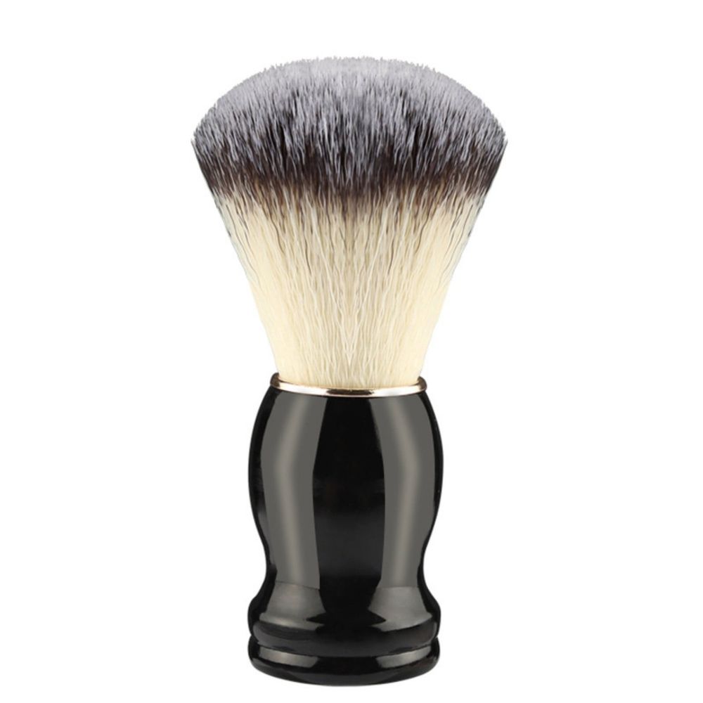 Shaving Brush for Men with Black Wood Handle, Perfect Gifts for Men, Fathers Day Christmas Halloween Gifts