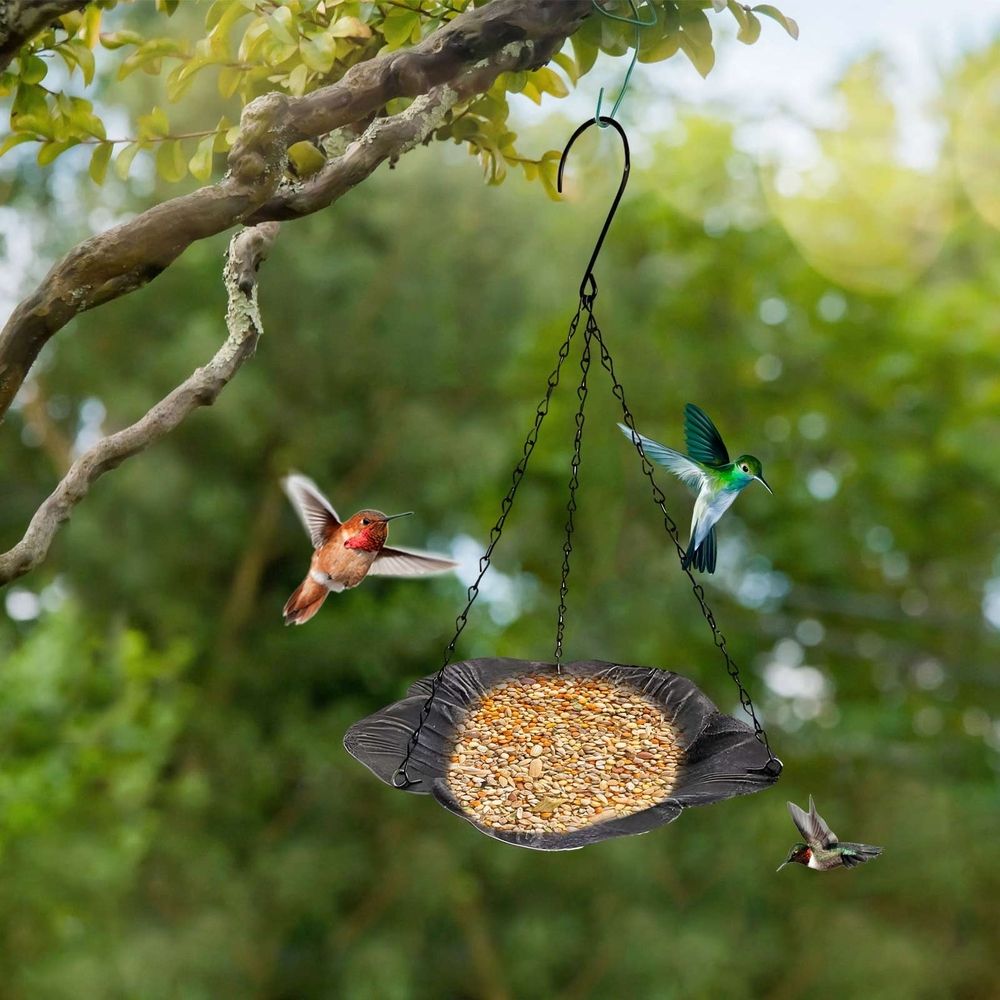 Bird Feeder Bird Feeder Squirrel Proof and Feeder Independent Vintage Bowl for Outdoors Hanging Garden Yard