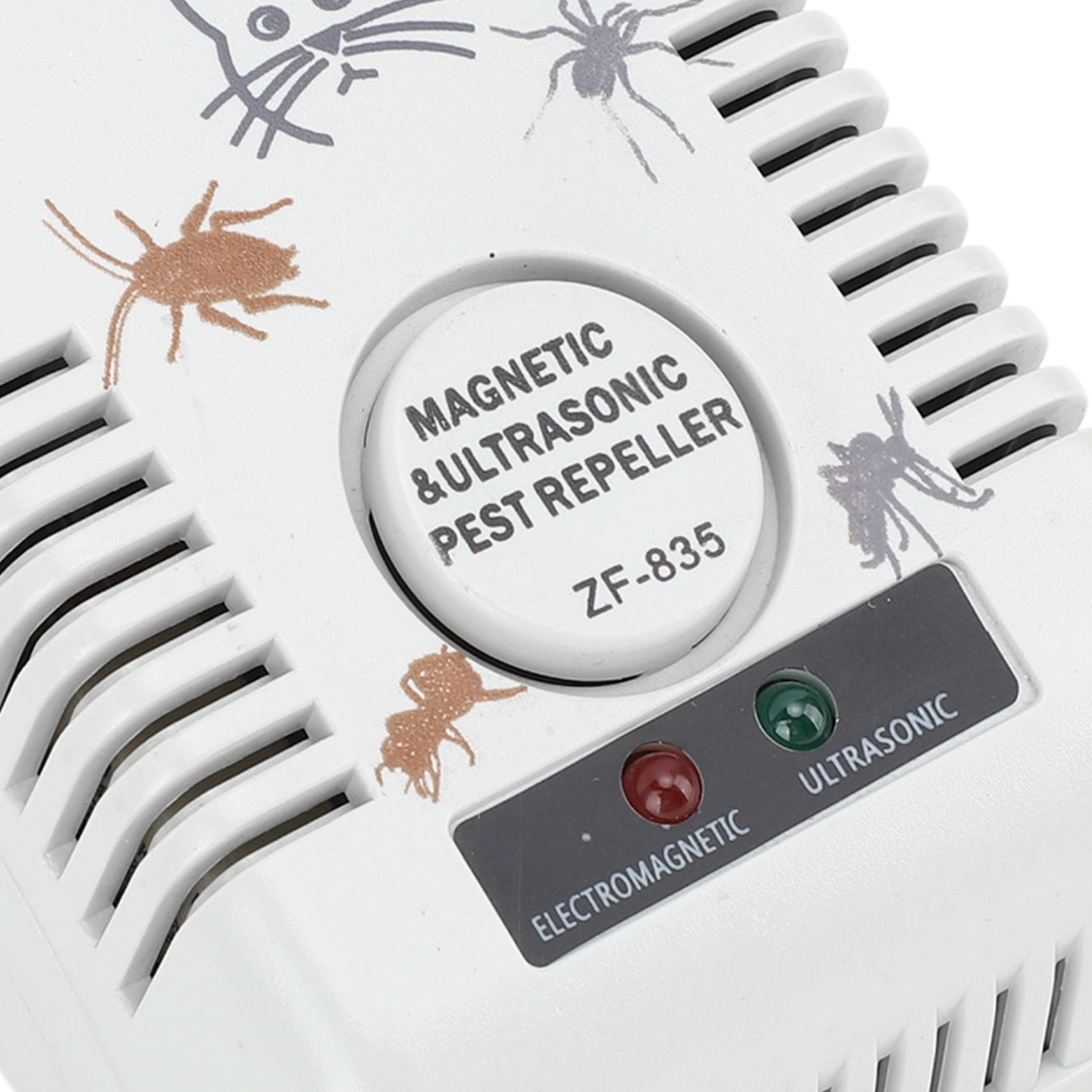 Bug Repeller Ultrasonic Bug Control Plug in Indoor Electromagnetic Ultrasonic Multi Purpose Repeller