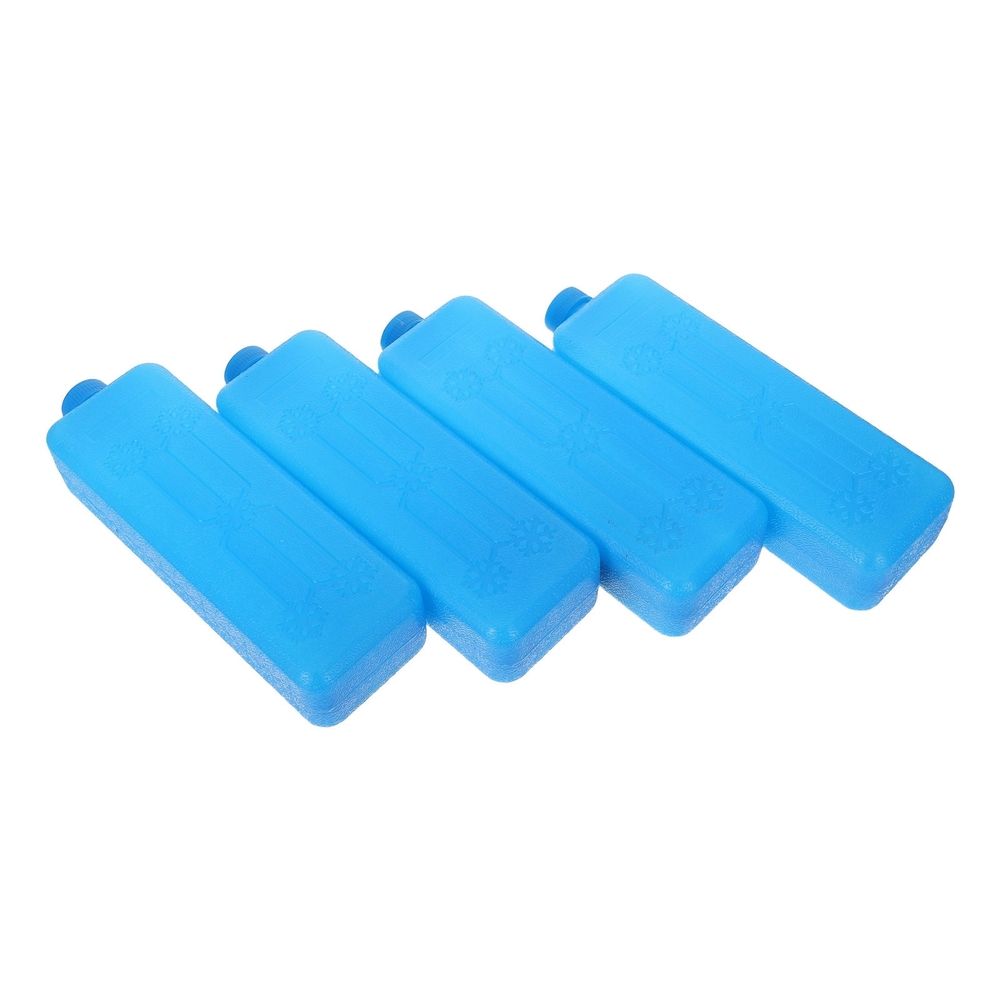 4Pcs Freezer Ice Packs Reusable Cooling Blocks for Lunch Boxes and Portable Coolers