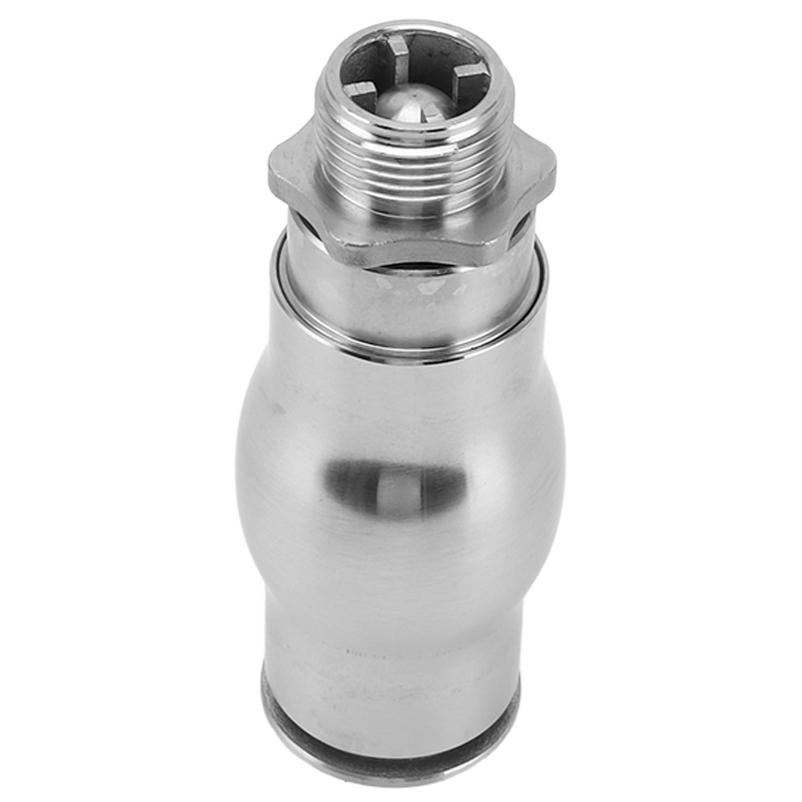 304 Stainless Steel Frothy Nozzle Water Fountain Frothy Sprayer Nozzle for Landscape Pool Patio G1in 10‑126kpa
