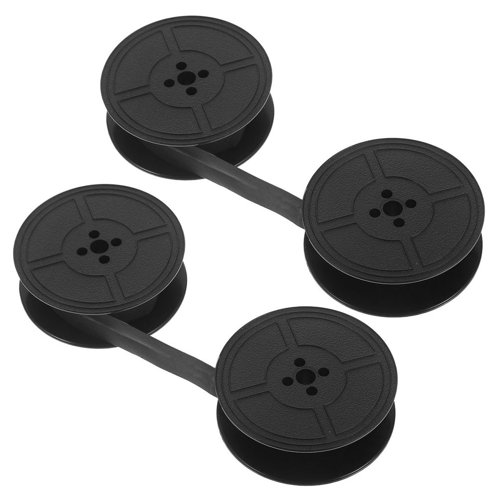 2Pcs Black Replacement Ribbon for Standard Manual Typewriter