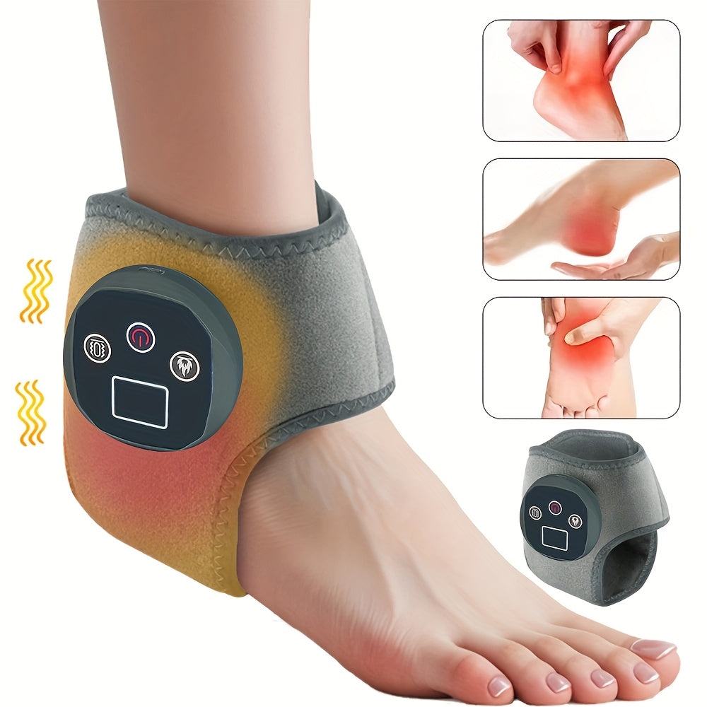 NNETM Ankle Heating Massager with Vibration & Heat Therapy-4