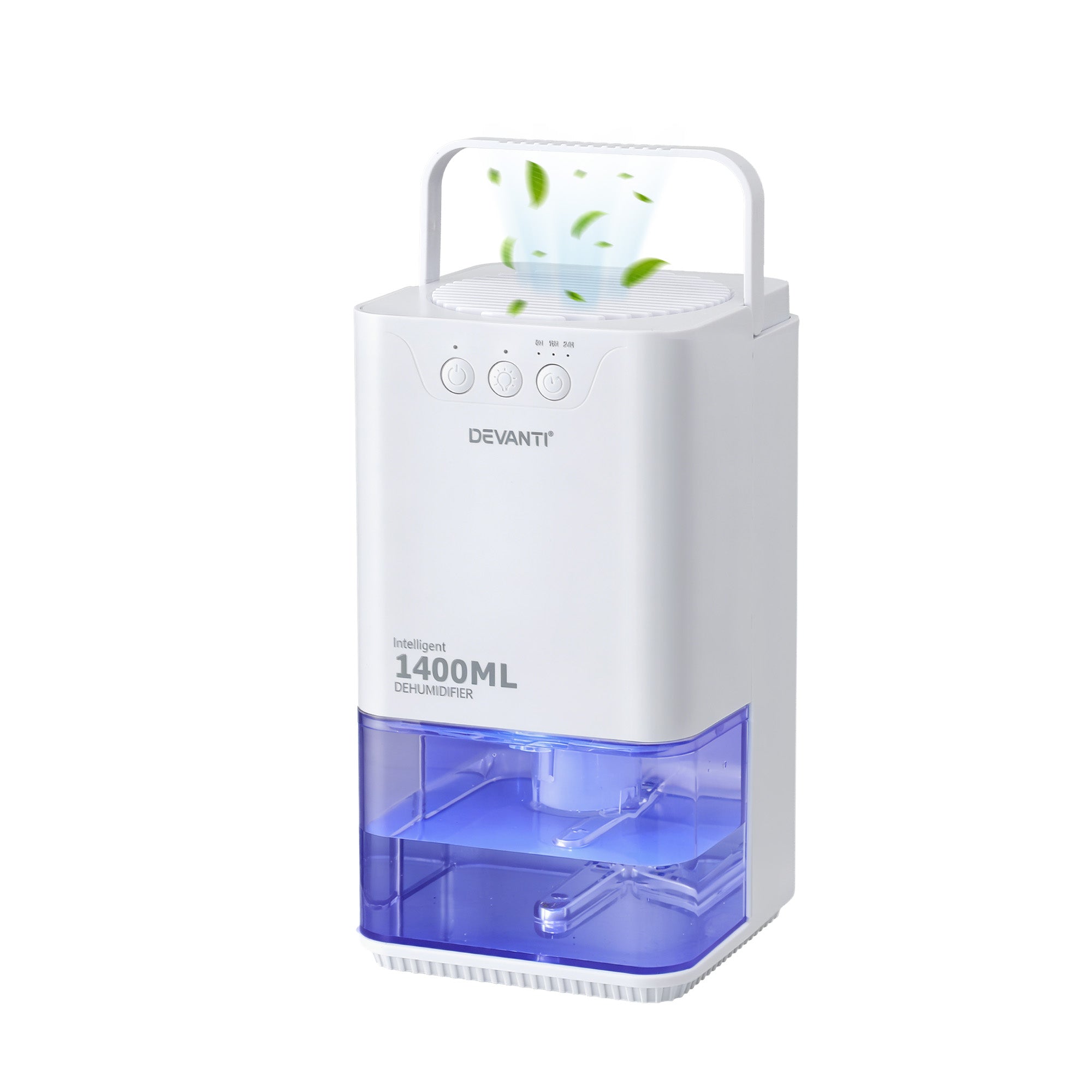 Devanti Dehumidifier 1400ml Portable Quiet Electric Moisture Absorber Bedroom