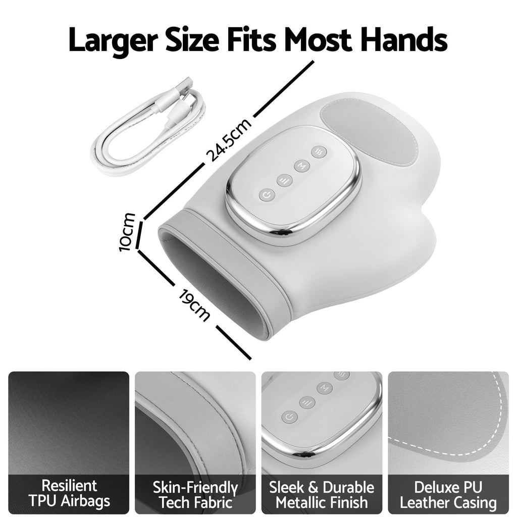 Livemor Hand Massager Heat Compression Arthritis Carpal Tunnel 5 Levels